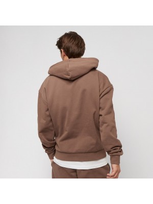 Мъжки суичър с качулка в кафяв цвят Urban Classics Hoody bark