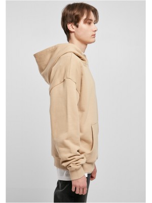 Мъжки суичър с качулка в бежов цвят Urban Classics Hoody unionbeige