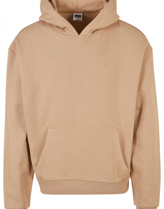 Мъжки суичър с качулка в бежов цвят Urban Classics Hoody unionbeige, Суичъри - Lit.bg Мъжки суичър с качулка в бежов цвят Urban Classics Hoody unionbeige, Суичъри - Lit.bg