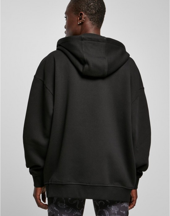 Дамски широк суичър с качулка в черен цвят Ladies Hoody, Суичъри - Lit.bg Дамски широк суичър с качулка в черен цвят Ladies Hoody, Суичъри - Lit.bg