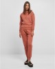 Дамски суичър в цвят праскова Urban Classics Ladies Organic Hoody, Суичъри - Lit.bg