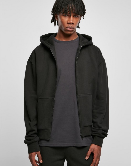 Мъжки суичър с качулка в черен цвят Urban Classics Ultra Hoody, Суичъри - Lit.bg Мъжки суичър с качулка в черен цвят Urban Classics Ultra Hoody, Суичъри - Lit.bg