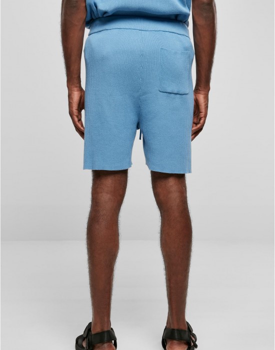 Мъжки къси панталони в светлосин цвят Urban Classics Ribbed Shorts, Къси панталони - Lit.bg Мъжки къси панталони в светлосин цвят Urban Classics Ribbed Shorts, Къси панталони - Lit.bg