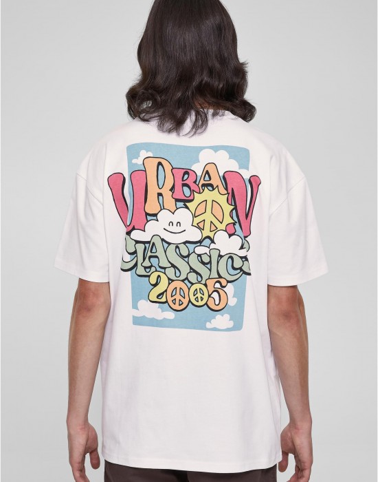 Мъжка тениска в бял цвят Urban Classics Cloudy, Тениски - Lit.bg Мъжка тениска в бял цвят Urban Classics Cloudy, Тениски - Lit.bg