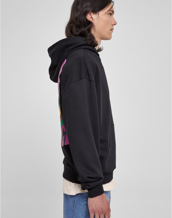 Мъжки суичър с качулка в черен цвят Urban Classics Peace Hoody, Суичъри - Lit.bg Мъжки суичър с качулка в черен цвят Urban Classics Peace Hoody, Суичъри - Lit.bg