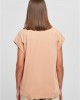 Дамска тениска в цвят праскова Urban Classics Ladies Shoulder Tee, Тениски - Lit.bg Дамска тениска в цвят праскова Urban Classics Ladies Shoulder Tee, Тениски - Lit.bg