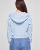 Дамски къс суичър с качулка в светлосин цвят Urban Classics Terry Hoody, Суичъри - Lit.bg Дамски къс суичър с качулка в светлосин цвят Urban Classics Terry Hoody, Суичъри - Lit.bg