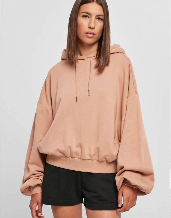 Дамски широк суичър с качулка в цвят праскова Ladies Terry Hoody, Суичъри - Lit.bg Дамски широк суичър с качулка в цвят праскова Ladies Terry Hoody, Суичъри - Lit.bg
