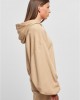 Дамски широк суичър с качулка в бежов цвят Ladies Terry Hoody, Суичъри - Lit.bg