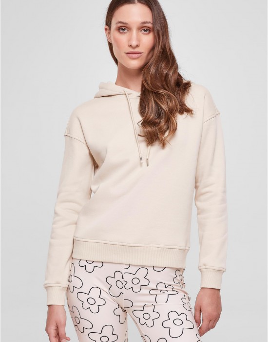 Дамски суичър в цвят екрю Urban Classics Ladies Hoody, Суичъри - Lit.bg Дамски суичър в цвят екрю Urban Classics Ladies Hoody, Суичъри - Lit.bg