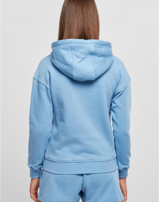 Дамски суичър с качулка в светлосин цвят Urban Classics Ladies Organic Hoody, Суичъри - Lit.bg Дамски суичър с качулка в светлосин цвят Urban Classics Ladies Organic Hoody, Суичъри - Lit.bg