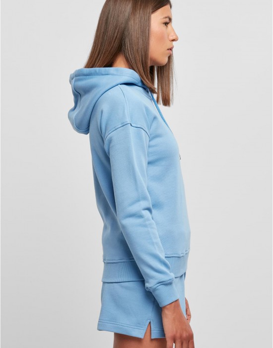Дамски суичър с качулка в светлосин цвят Urban Classics Ladies Organic Hoody, Суичъри - Lit.bg Дамски суичър с качулка в светлосин цвят Urban Classics Ladies Organic Hoody, Суичъри - Lit.bg