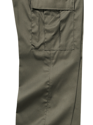 Армейски карго панталони в цвят маслина Brandit