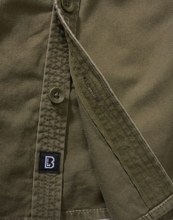 Дамска риза в масленозелено Brandit Vintageshirt, Блузи - Lit.bg