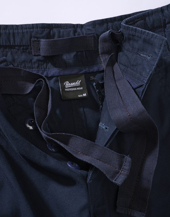Мъжки карго панталон в тъмносин цвят Brandit Pure Slim Fit, Панталони - Lit.bg Мъжки карго панталон в тъмносин цвят Brandit Pure Slim Fit, Панталони - Lit.bg
