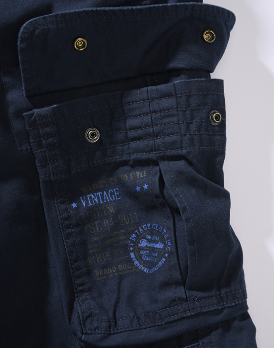 Мъжки карго панталон в тъмносин цвят Brandit Pure Slim Fit, Панталони - Lit.bg Мъжки карго панталон в тъмносин цвят Brandit Pure Slim Fit, Панталони - Lit.bg