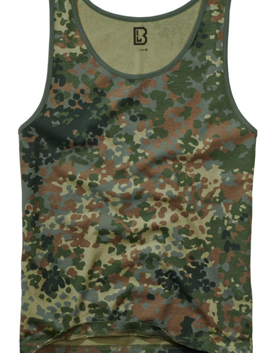 Мъжки потник в зелен камуфлаж Brandit flecktarn, Потници - Lit.bg Мъжки потник в зелен камуфлаж Brandit flecktarn, Потници - Lit.bg