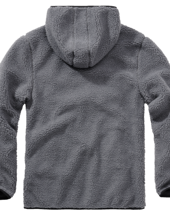 Мъжко пухкаво яке в сив цвят Brandit Worker Pullover, Якета - Lit.bg
