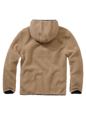 Мъжко пухкаво яке в цвят камел Brandit Worker Pullover 