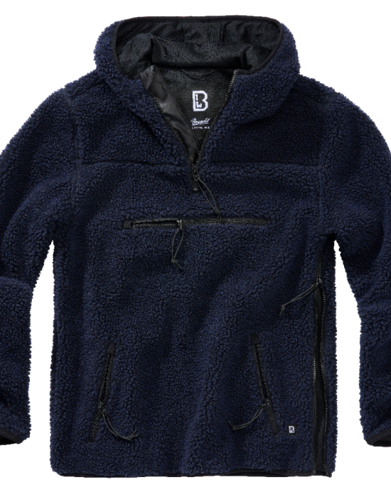 Мъжко пухкаво яке в тъмносин цвят Brandit Worker Pullover, Якета - Lit.bg