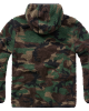 Мъжко пухкаво яке в зелен камуфлаж Brandit Worker Pullover, Зимни якета - Lit.bg