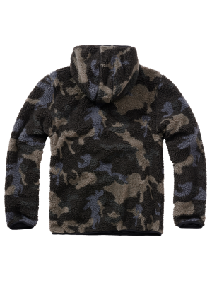 Мъжко пухкаво яке в тъмен камуфлаж Brandit Worker Pullover