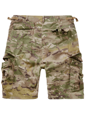 Мъжки къси панталони в камуфлаж Brandit BDU Ripstop tactical camo