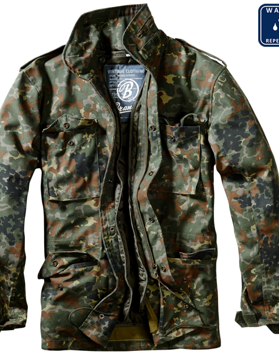 Мъжко премиум яке камуфлаж Brandit M65 flecktarn, Якета - Lit.bg