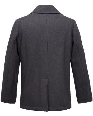 Мъжко стилно палто в тъмносив цвят Brandit Pea 