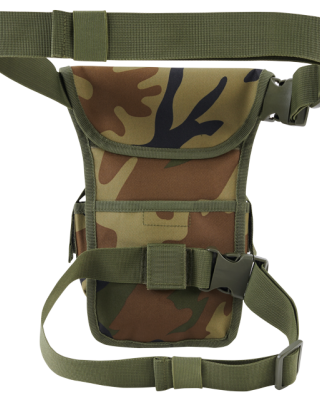 Тактическа чанта за бедро в камуфлаж Brandit Side Kick woodland