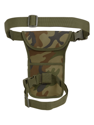 Тактическа чанта за бедро в камуфлаж Brandit Side Kick woodland