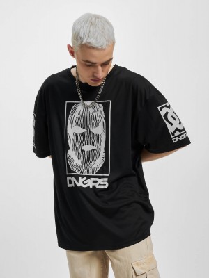 Мъжка тениска в черен цвят Dangerous DNGRS Evil