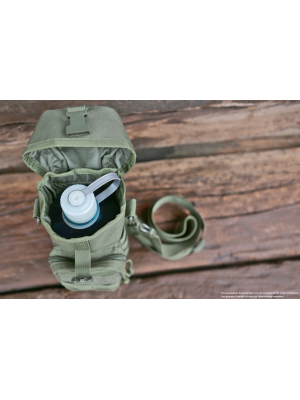 Чантичка с отделение за бутилка в масленозелен цвят Brandit Big Bottle Holder 