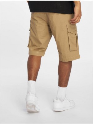 Мъжки къси панталони Ecko Unltd Rockaway в бежов цвят