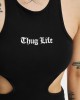 Дамска спортна рокля в черен цвят Thug Life Dress Дамска спортна рокля в черен цвят Thug Life Dress