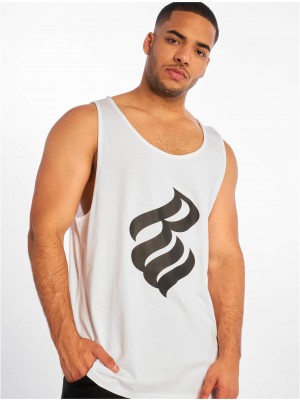 Класически бял потник Rocawear