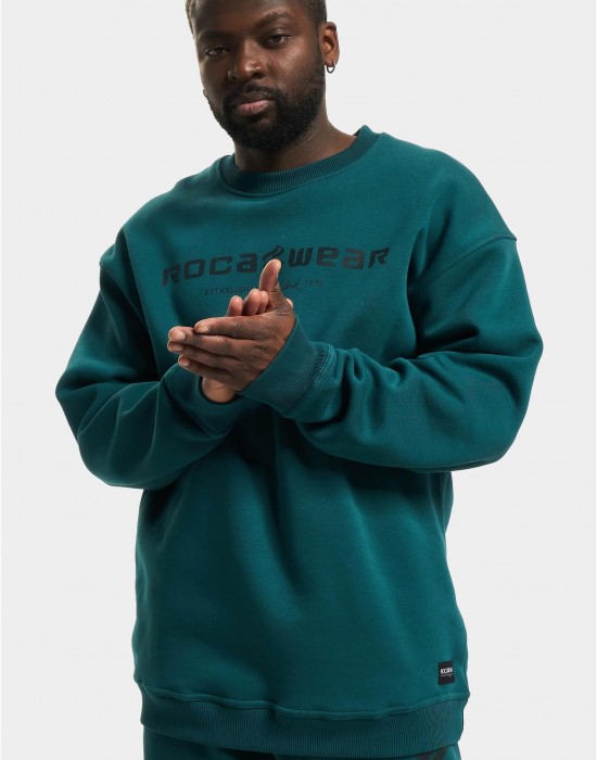 Мъжка блуза в цвят тюркоаз Rocawear Kentucky Мъжка блуза в цвят тюркоаз Rocawear Kentucky