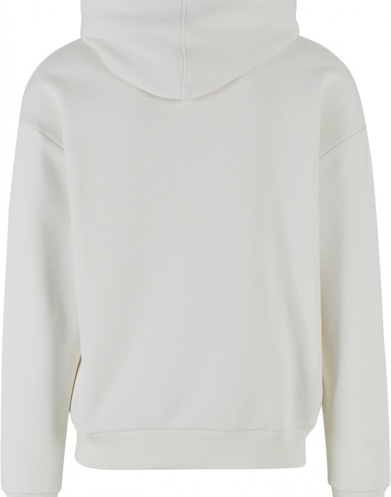 Широк суичър в бяло UNISEX DEF Hoodie Definitely Embroidery