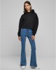 Дамски суичър в черен цвят Urban Classics Ladies Cropped Дамски суичър в черен цвят Urban Classics Ladies Cropped