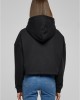 Дамски суичър в черен цвят Urban Classics Ladies Cropped Дамски суичър в черен цвят Urban Classics Ladies Cropped