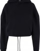 Дамски суичър в черен цвят Urban Classics Ladies Cropped Дамски суичър в черен цвят Urban Classics Ladies Cropped