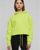 Дамски суичър в зелен цвят Urban Classics Ladies Cropped Дамски суичър в зелен цвят Urban Classics Ladies Cropped