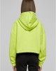 Дамски суичър в зелен цвят Urban Classics Ladies Cropped Дамски суичър в зелен цвят Urban Classics Ladies Cropped