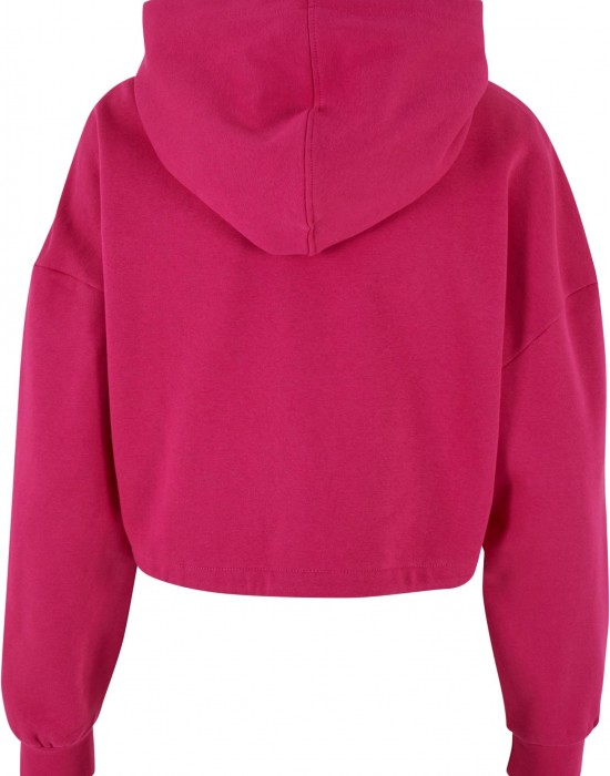 Дамски суичър в розов цвят Urban Classics Ladies Cropped Дамски суичър в розов цвят Urban Classics Ladies Cropped