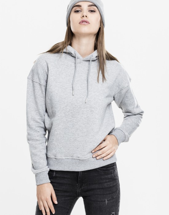  Дамски суичър в сиво Urban Classics Ladies Hoody 