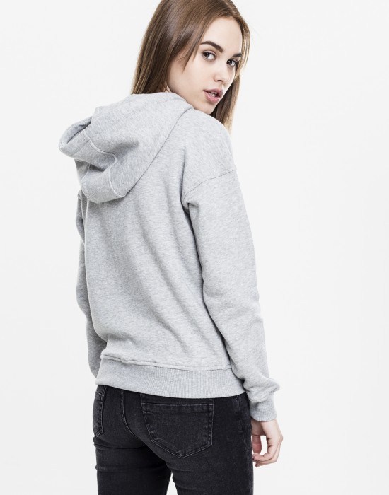  Дамски суичър в сиво Urban Classics Ladies Hoody 