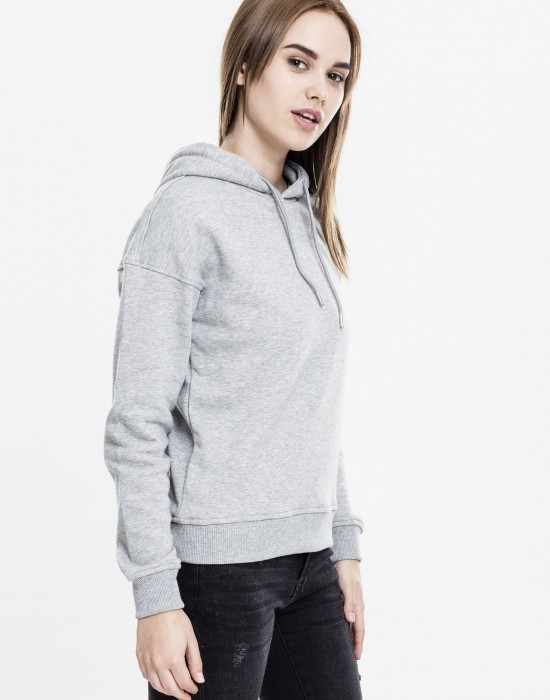  Дамски суичър в сиво Urban Classics Ladies Hoody 