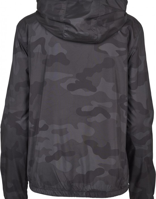  Дамско яке в камуфлажен цвят от Urban Classics Ladies Camo Pull Over 