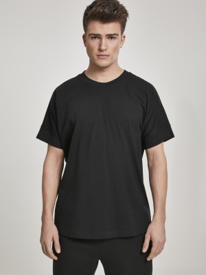  Мъжка тениска в черно Urban Classics Oversize Cut On Sleeve