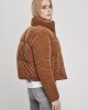  Дамско яке в кафяво от Urban Classics Ladies Corduroy Puffer 